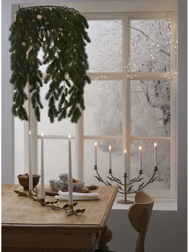 STAR Trading LED-Draht-Lichterkette "Angela" in Warmweiß - (L)200 cm - onesize
