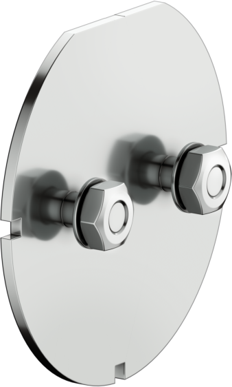 Keuco Reva Klebe-Set Nr. 7 04994000700 optionales Zubehör, für 12852 und 12864