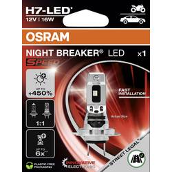 OSRAM 64210DWNBSP-1HB LED Leuchtmittel NIGHT BREAKER® LED SPEED H7 16 W 12 V