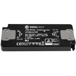Deko-Light LED Netzgerät FLAT, CC, UT350mA/12W, IP20, dimmbar D-862223