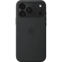 APPLE Silikon Case mit MagSafe, Backcover, Apple, iPhone 18 Pro Max, Schwarz