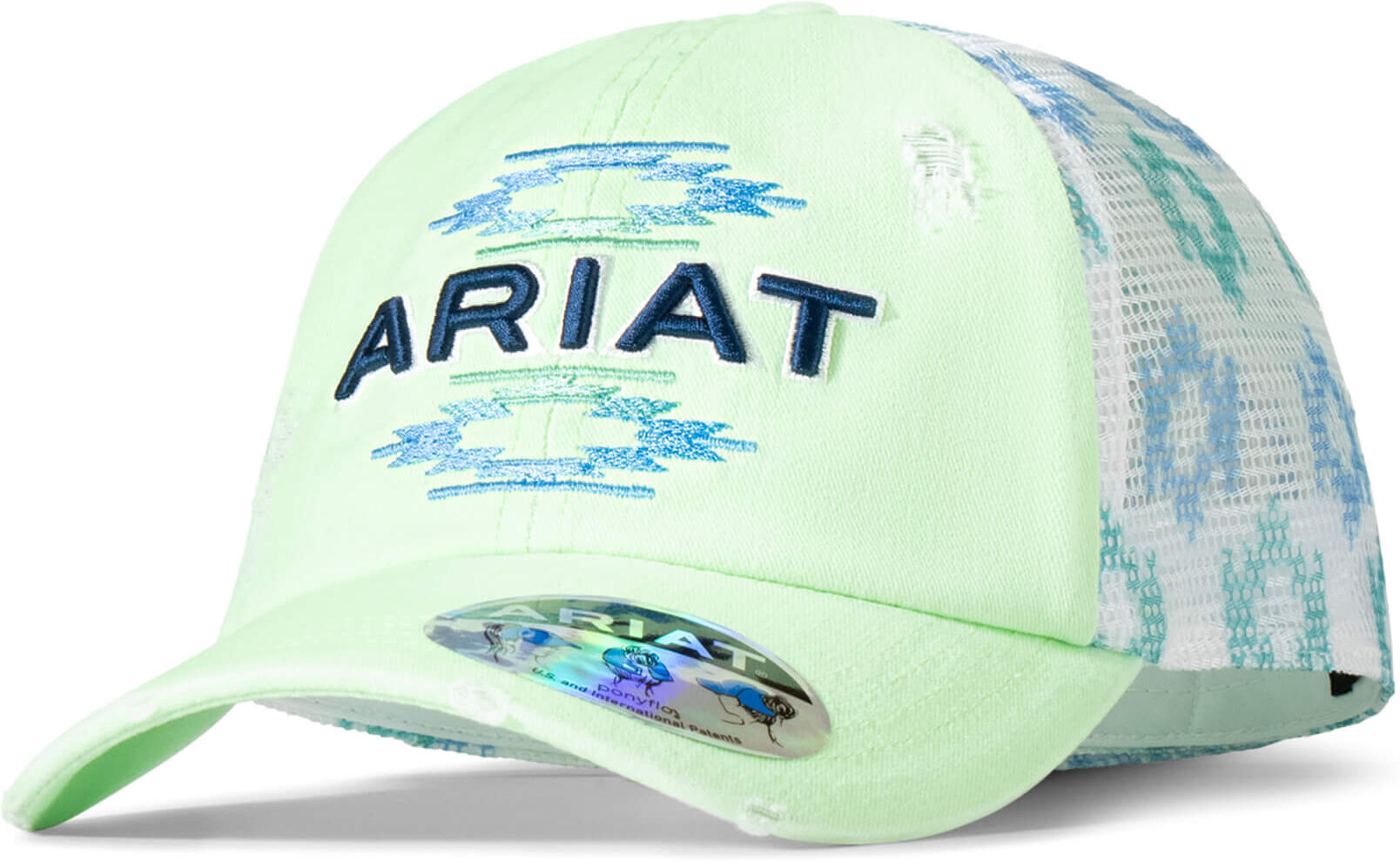 Women's Southwest Ponyflo Cap in Green by Ariat