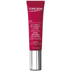 Topicrem, Augenpflege, ah3 anti-edad contorno de ojos (Augenpflege Crème, 15 ml, Tag + Nacht)
