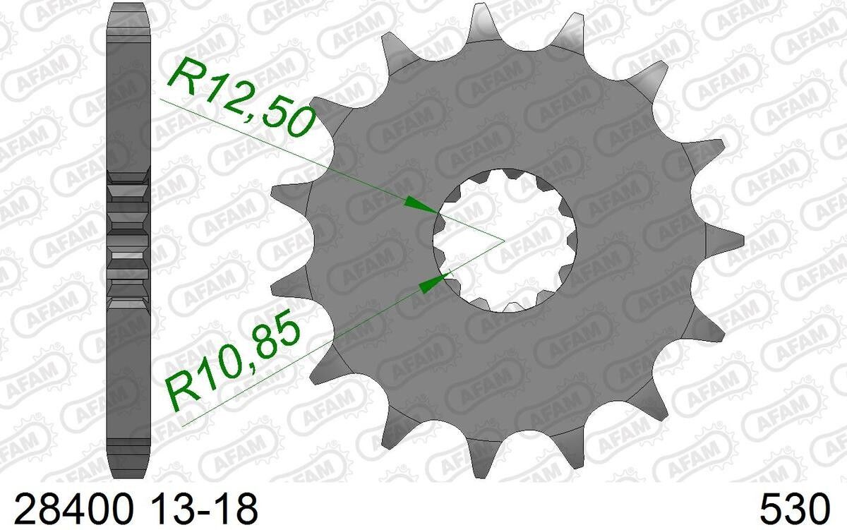 AFAM 28400-16 Chain Pinion
