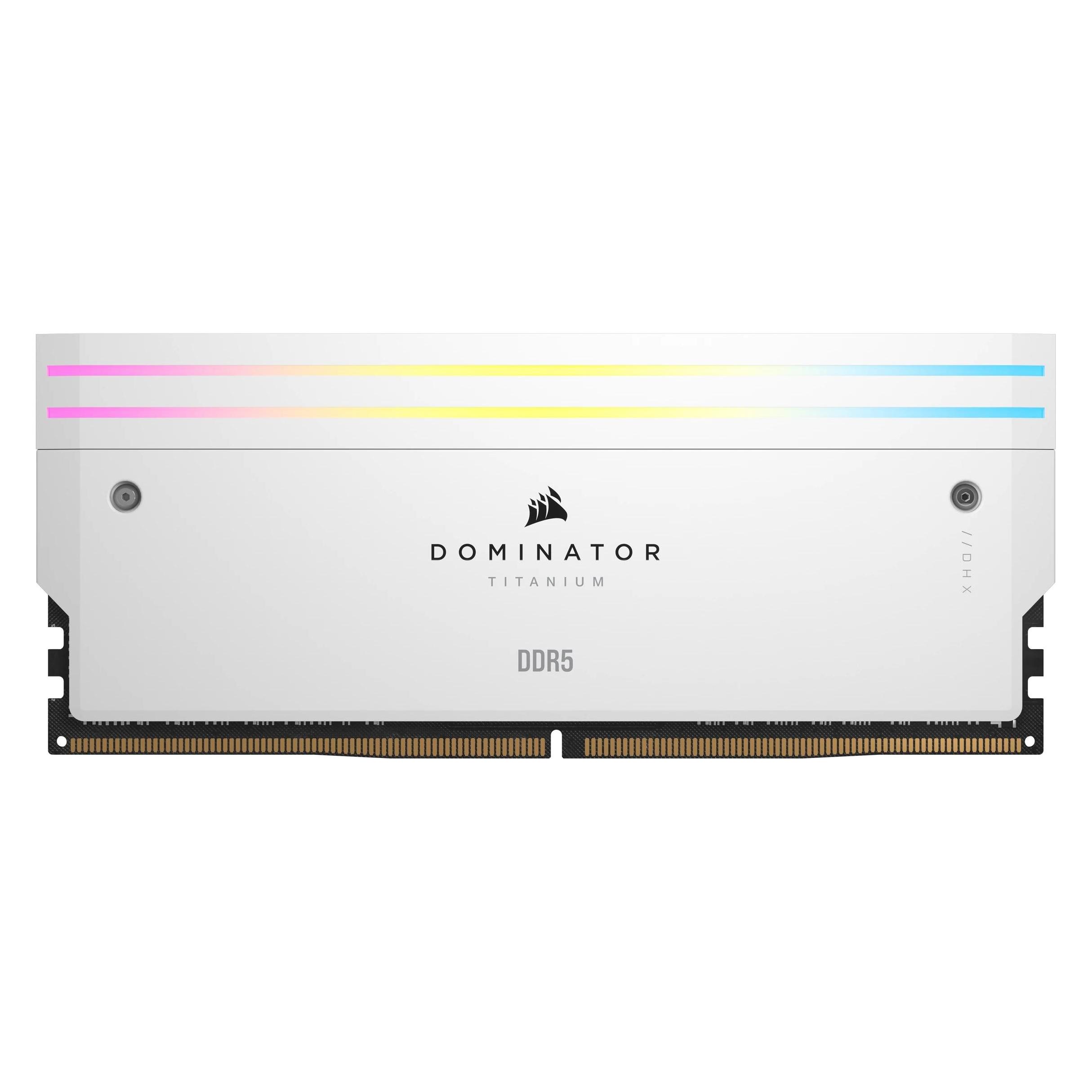 Corsair Dominator Titanium (2 x 16GB, 6400 MHz, DDR5-RAM, DIMM) (CMP32GX5M2B6400C32W)