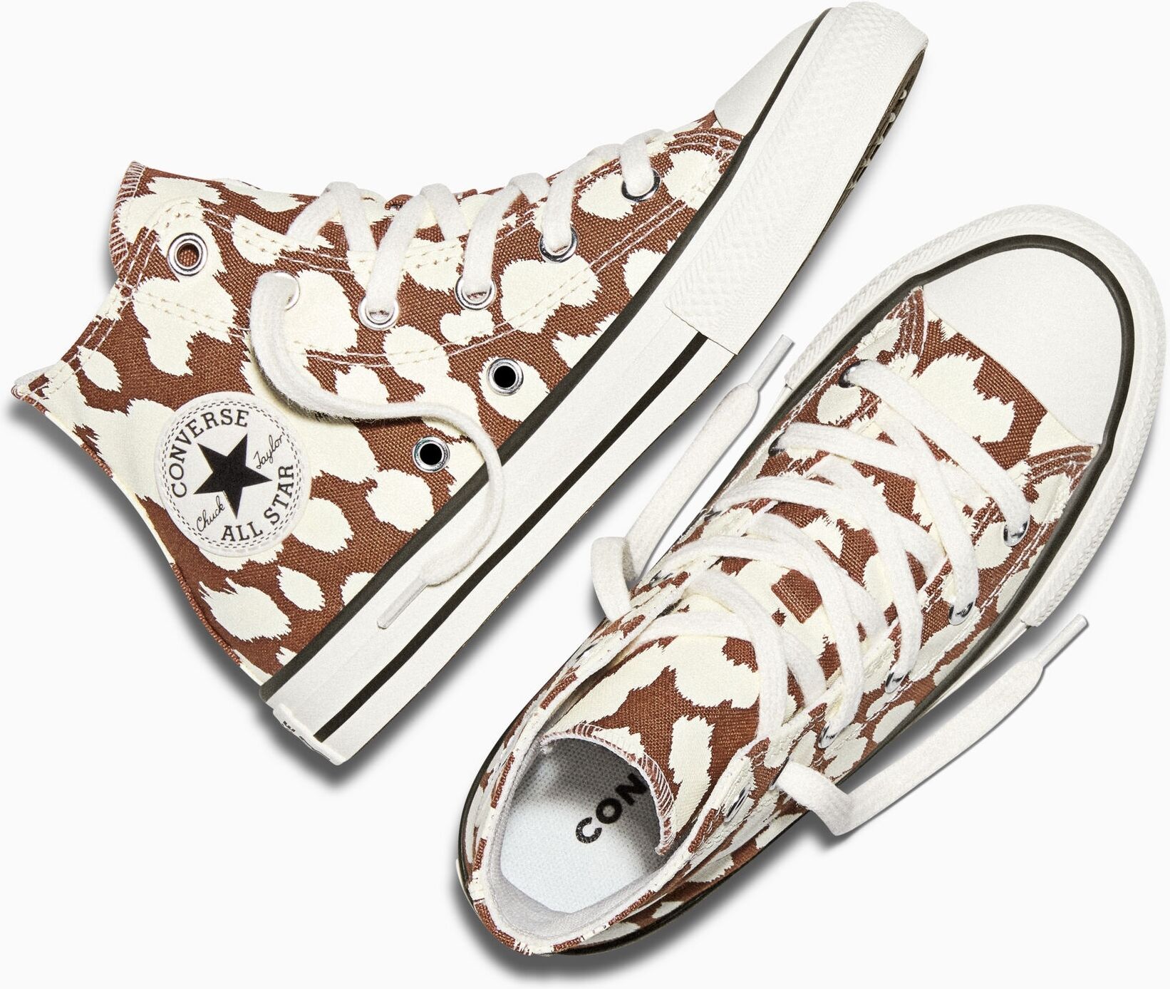 Sneaker CONVERSE "CHUCK TAYLOR ALL STAR", Kinder, Gr. 28, unearthed, egret, vintage weiß, Textil, Schuhe Sneaker