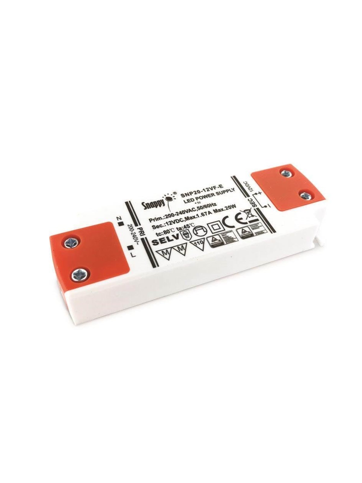 DEVELTRON 12vdc led power supply 20w - snappy