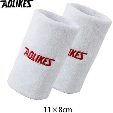 Inspire Essentials AOLIKES Sports Wrist Sweatband Absorbent Tennis Wristband For Gym Running Basketball And Fitness 11