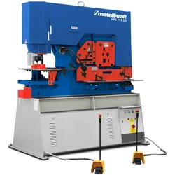 Metallkraft Hydraulische Profilstahlschere/Lochstanze HPS 115 DS