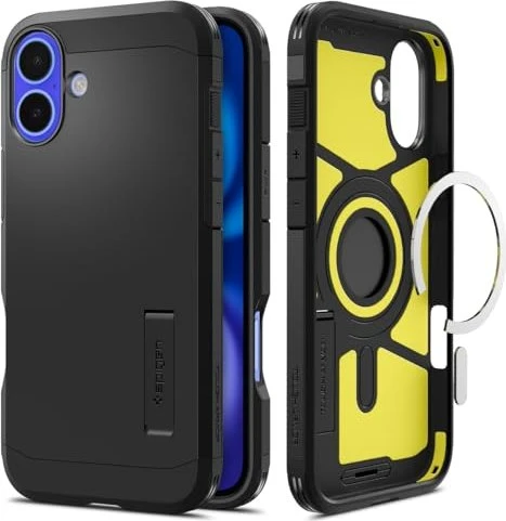 Spigen Tough Armor MagSafe Black iPhone 16