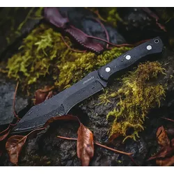Bushcraft-Messer Waldfels D2