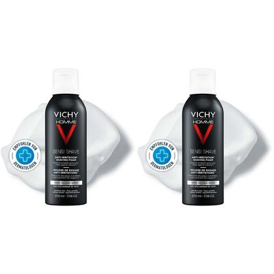 Vichy Homme Rasier AN Haut x2 2x200 ml Schaum