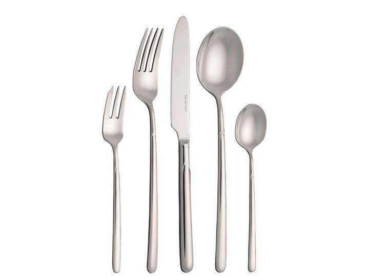 Berndorf Besteckset, Silber, Metall, 30-teilig, 40x5.5x40 cm, rostfrei, Essen & Trinken, Besteck, Besteck-Sets