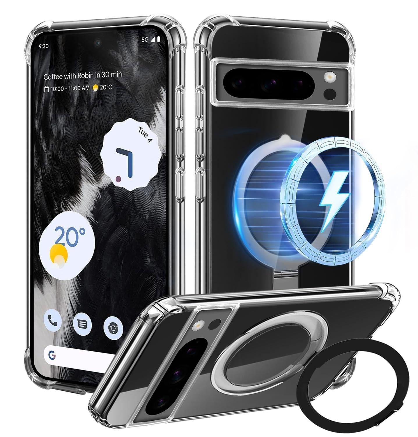 Transparante Magnetic Protective Case voor Smartphones