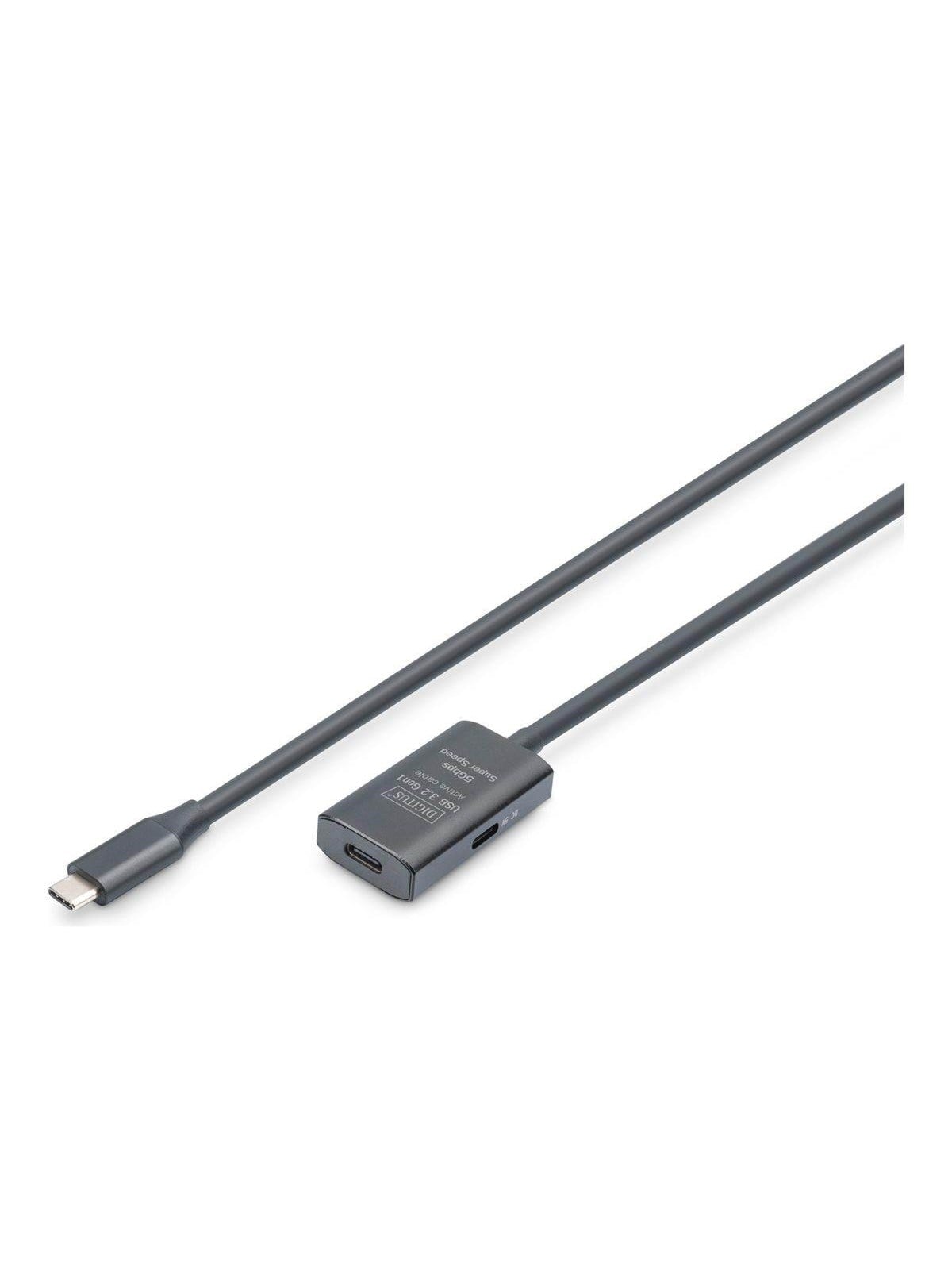 DIGITUS - USB extension cable - 24 pin USB-C to 24 pin USB-C - 5 m