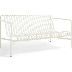 Palissade Gartensofa 139 cm, weiß