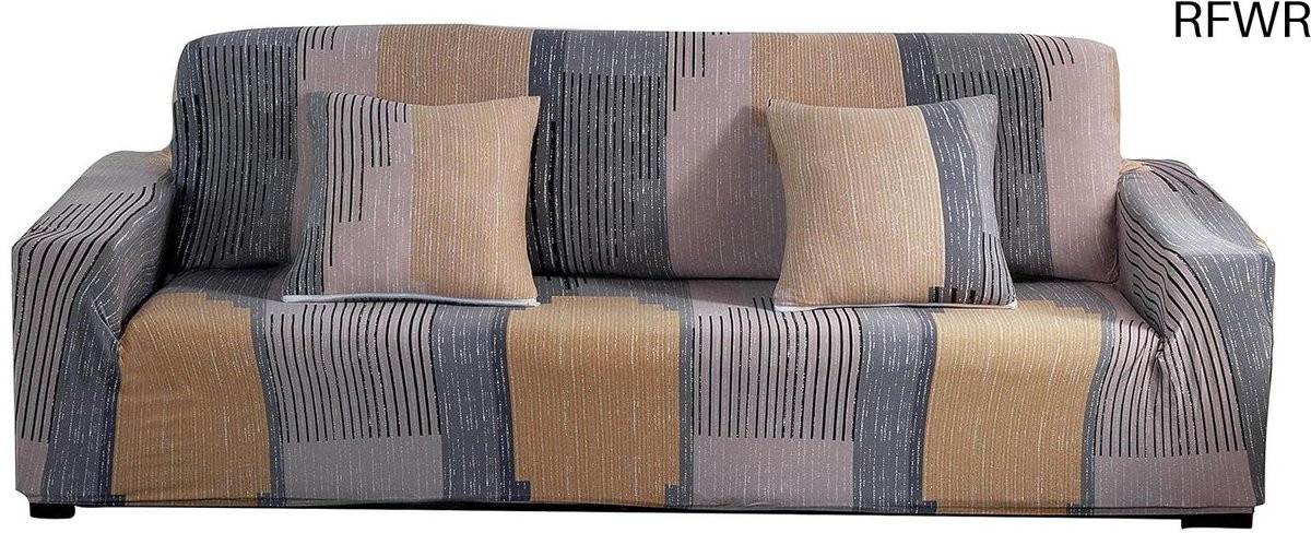 RFWR Stretch Bankhoezen voor 1, 2, 3 of 4 Zits - Meubelbescherming met Moderne Eenvoud