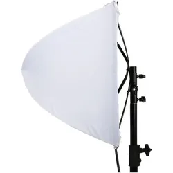 Falcon Eyes Diffusorkuppel RX-18OB für LED RX-18T (Diffusor), Softbox + Reflektor Zubehör, Weiss