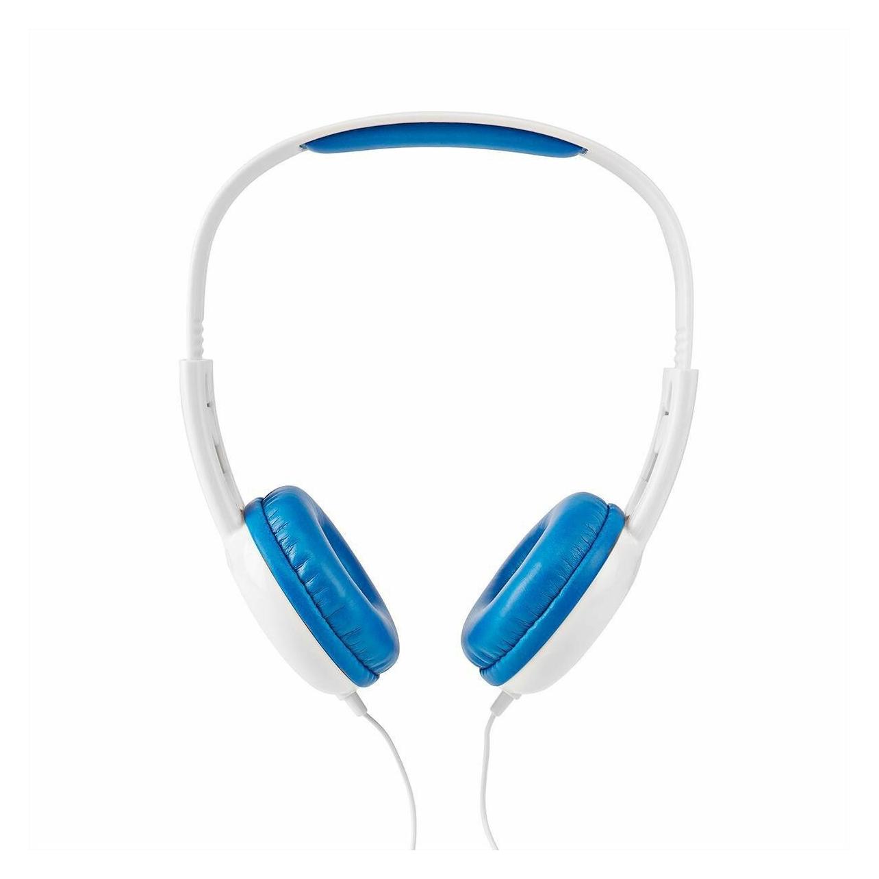 Nedis On-Ear-Kopfhörer mit Kabel | 3.5 mm | Seillänge: 1.20 m | 82 dB | Blau (Kabelgebunden) (HPWD4200BU)