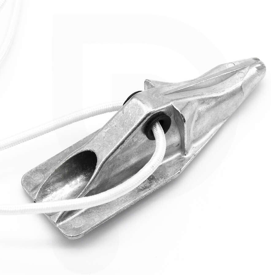 Ancre Gripple N.4 avec corde en fibre pour piquets de tête