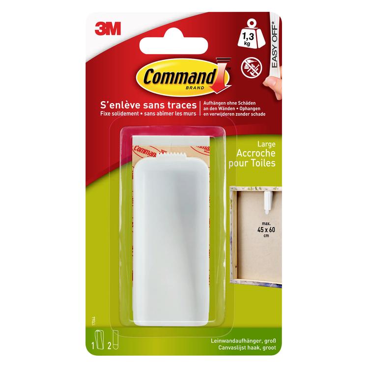 3M Command Klebehaken 1.3 kg, Weiss, Verpackungseinheit: 1 Stück (17044FGN|D-269986-1920123)