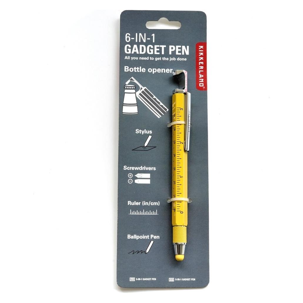 Kikkerland 7-in-1 Gadget Pen (4435-A) (4435-A)