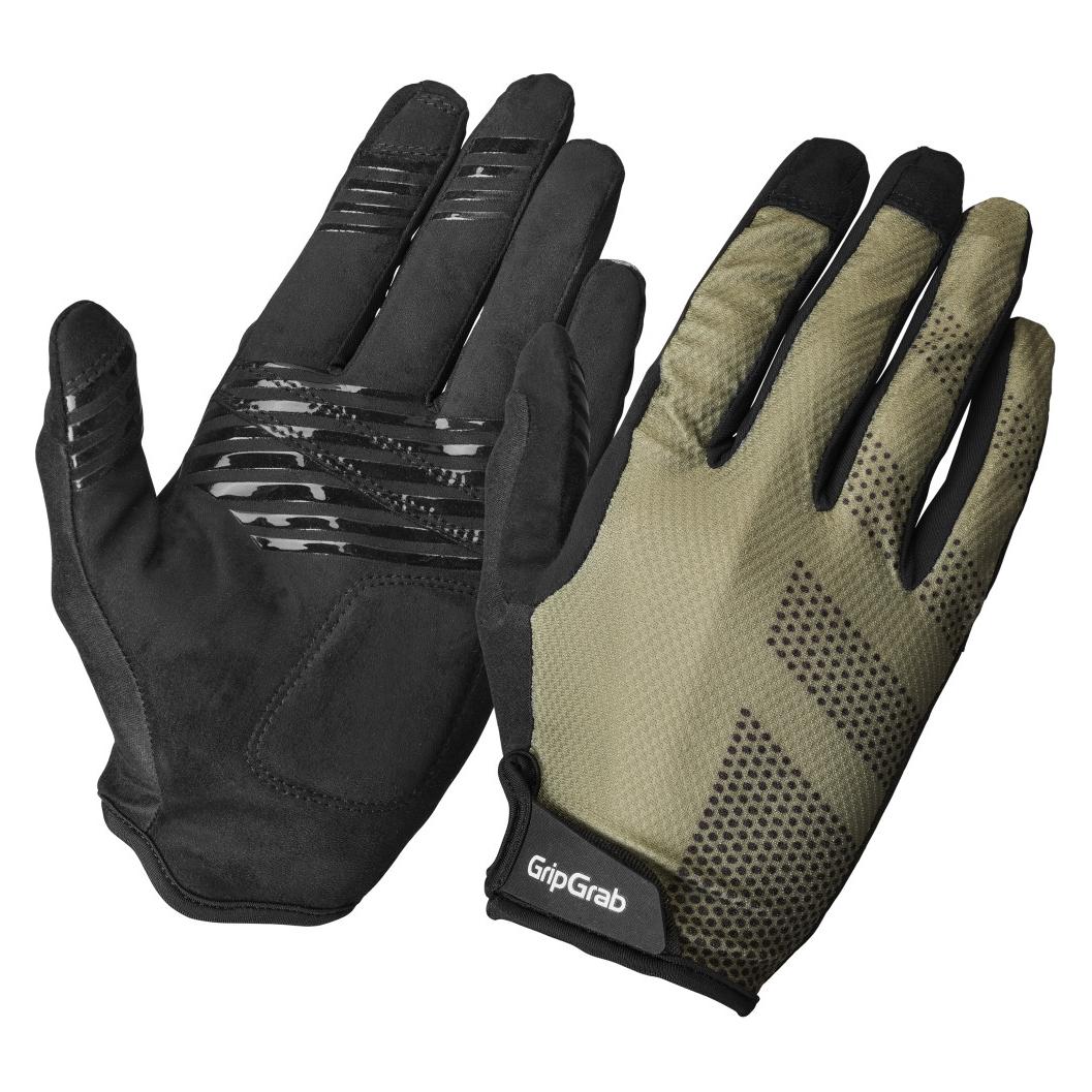 GripGrab RIDE Lite Padded Full Finger Summer Gloves (12, XXL) (109525018)