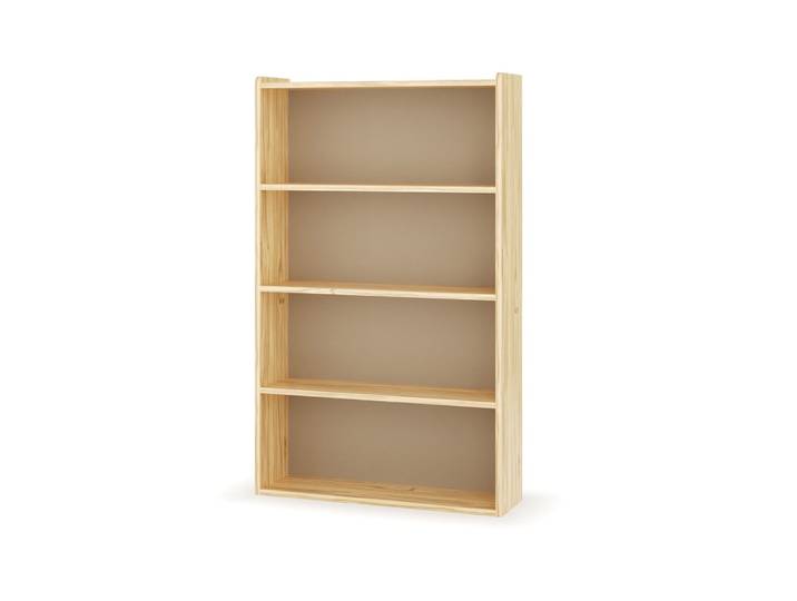 Bibliothèque étagère bois massif