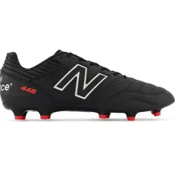 NEW BALANCE Kinder Fussball-Rasenschuhe 442 V2 PRO FG, Größe 43 in Schwarz Schwarz