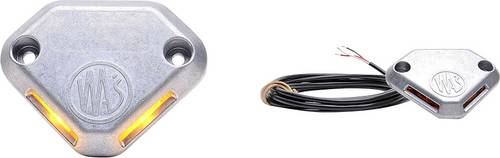 WAS Warnleuchte Ladeplattform 1127 12 V/DC, 24 V/DC über Bordnetz Schraubmontage Orange
