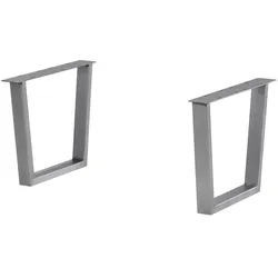 Tischgestell   ¦ silber ¦ Maße (cm): B: 50 H: 44