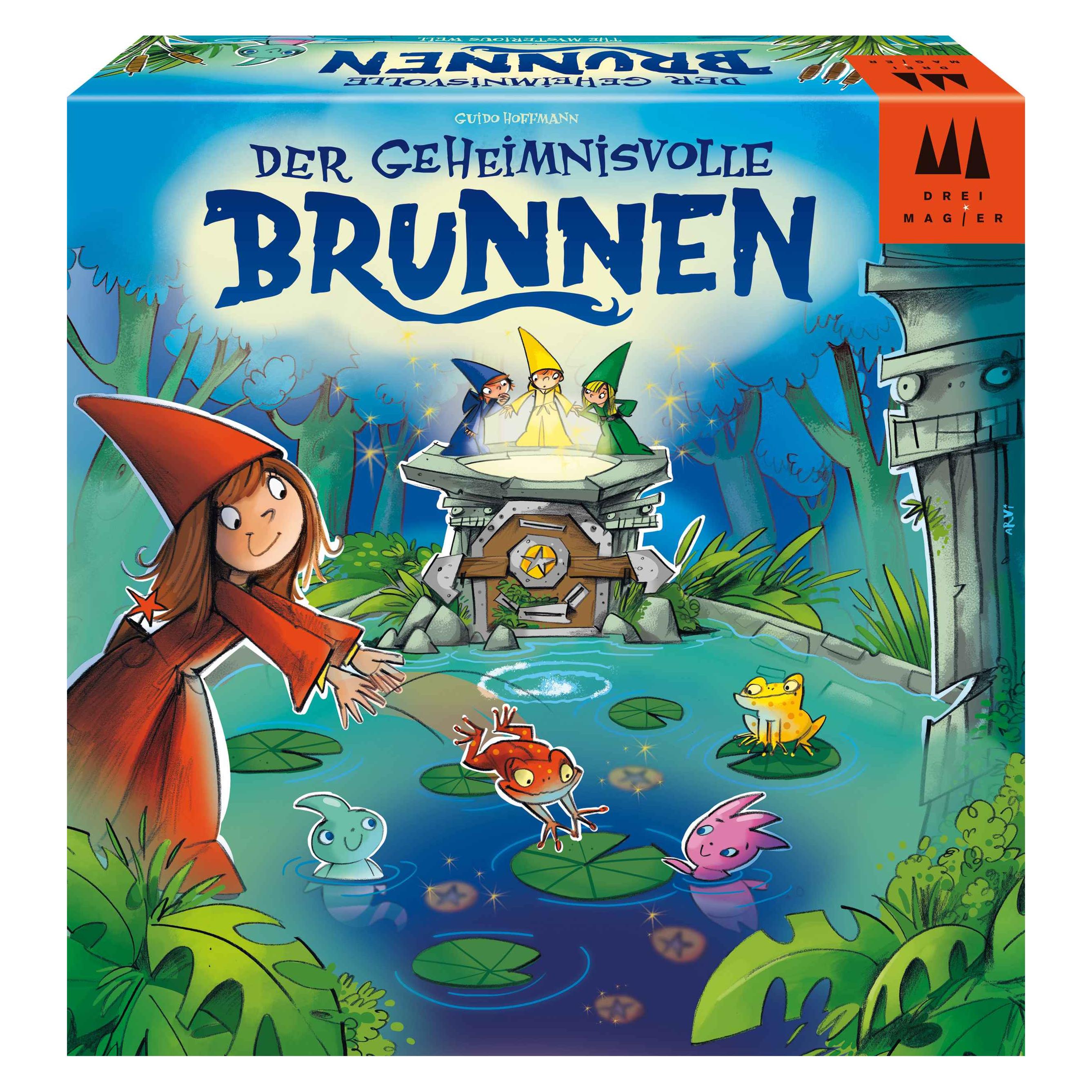 Schmidt Spiele Der geheimnisvolle Brunnen (Deutsch, Englisch, Französisch, Italienisch, 2 - 4 Spieler) (40815)