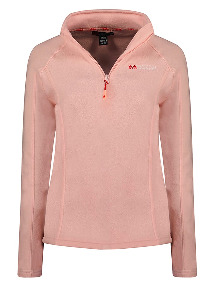 Maison Montaigne Fleecepullover "Tumai" in Altrosa - M