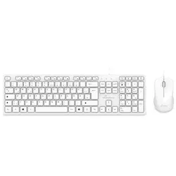 MediaRange MROS276 Tastatur Maus enthalten Heimbüro USB QWERTZ Deutsch Weiß