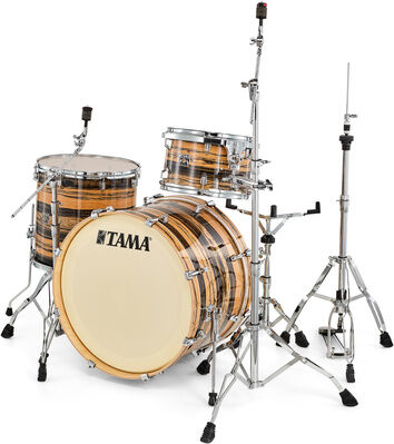 Tama Superstar Cl. 22 3-pcs Kit NET Ebony Tiger Wrap