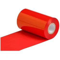 Brady, Etikettenrolle, R-4407RD, Harz-Farbband, Rot, 110.00 mm x 300.00 m, f. THT Bradyprinter (110 mm)