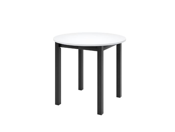 Ausziehtisch LUCA P 90 / 130 cm für Wohnzimmer Esszimmer, Weiß