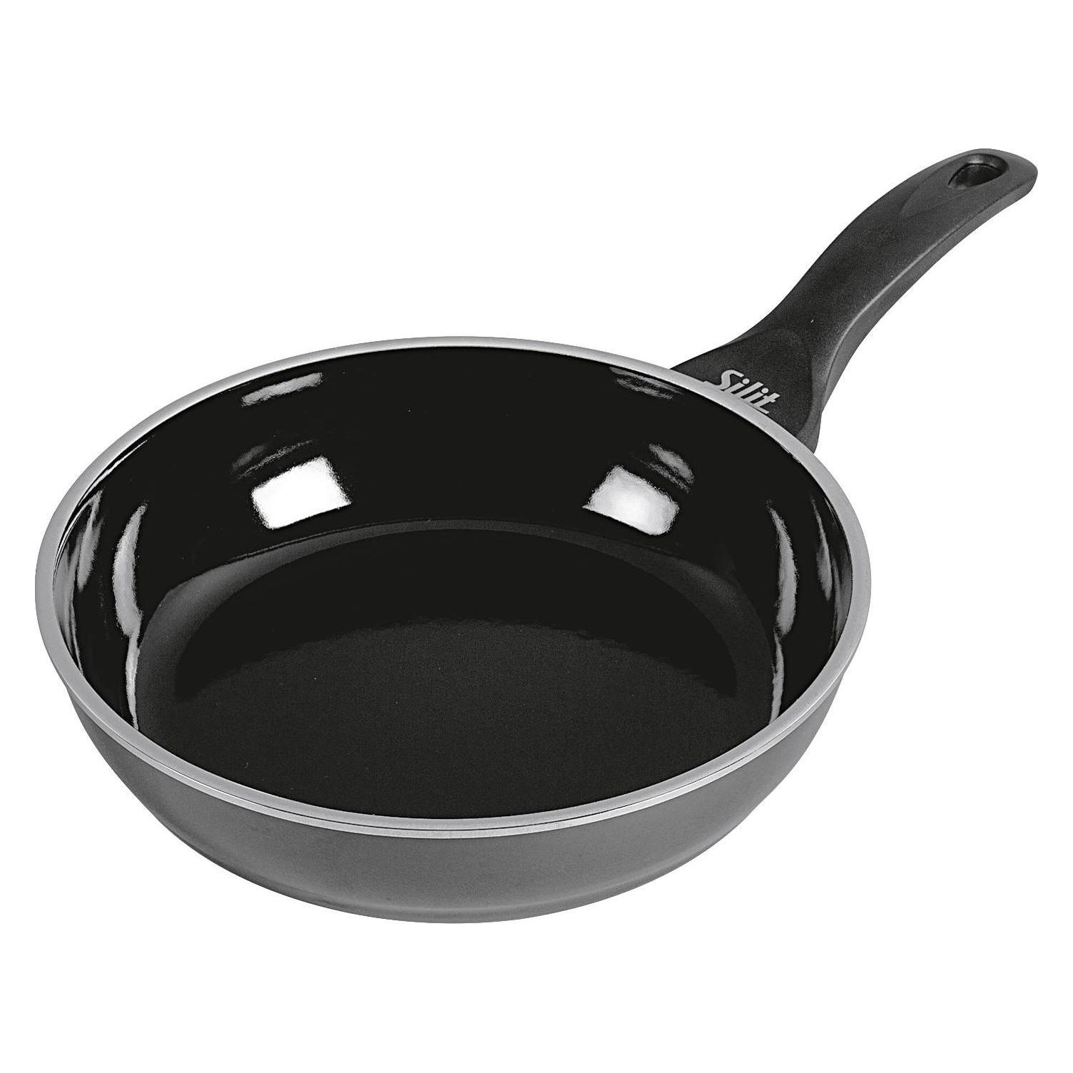 Silit Antihaft Pfanne Bratpfanne hoch 24cm Professionell Induktion Silargan (Bratpfanne, Silargan, 24 x 5.70 cm) (45.2824.2501)