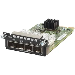 HPE HP Modul JL083A: für HP 3810 Serie (4 Ports), Netzwerk Switch, Schwarz