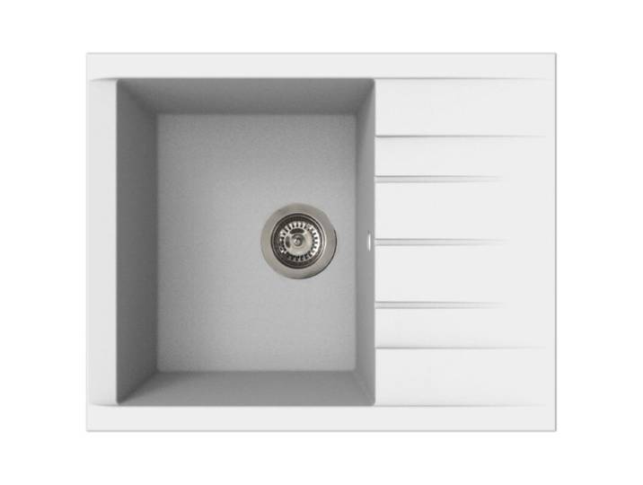 EVIER CUBE Blanc