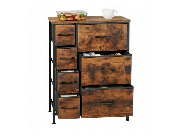 Luckice Aufsatzschrank Freistehender Schrank,Vintage Sideboard (Aufbewahrungsschrank(nur mit Aufbewahrungsschrank)