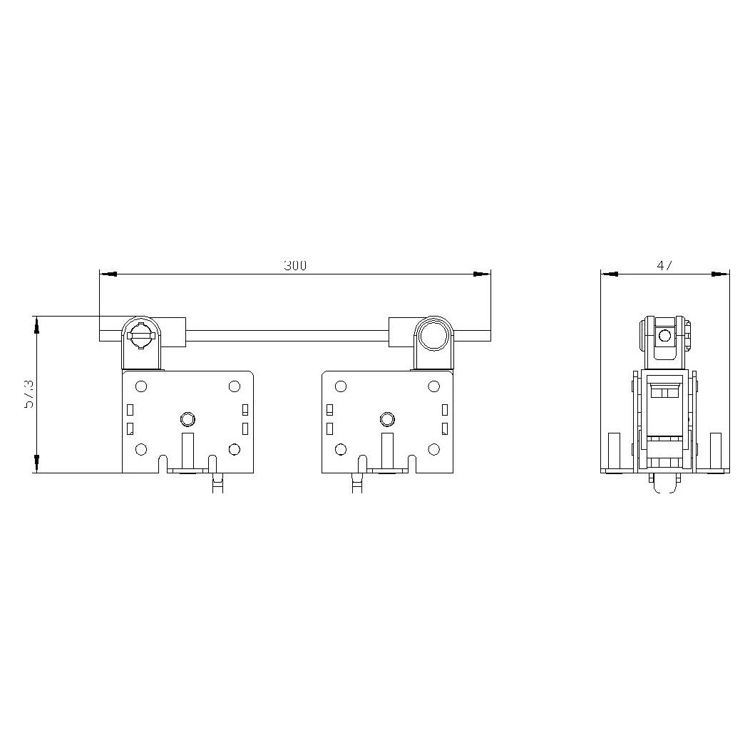 Siemens 3VA9088-0VM10 rückseitige Verriegelung 1 St. (3VA90880VM10)