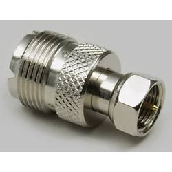 TRU COMPONENTS 1577809 UHF-Adapter UHF-Buchse - F-Stecker 1 St.