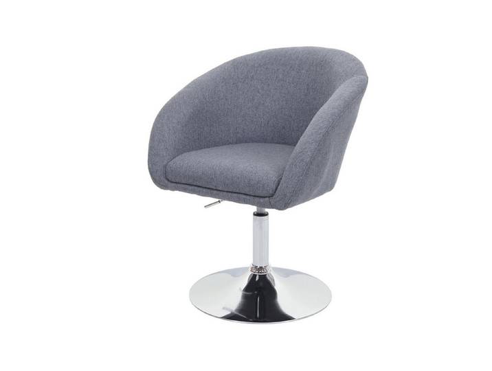 PROREGAL® Esszimmerstuhl Küchenstuhl 90x59x60cm drehbar höhenverstellbar Material Farbe (1 St)