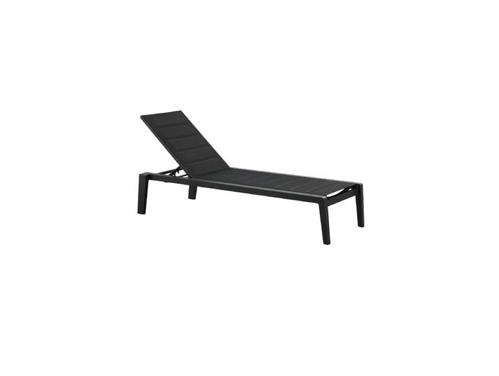 Premium Gartenliege „Emoti“ Schwarz Higold
