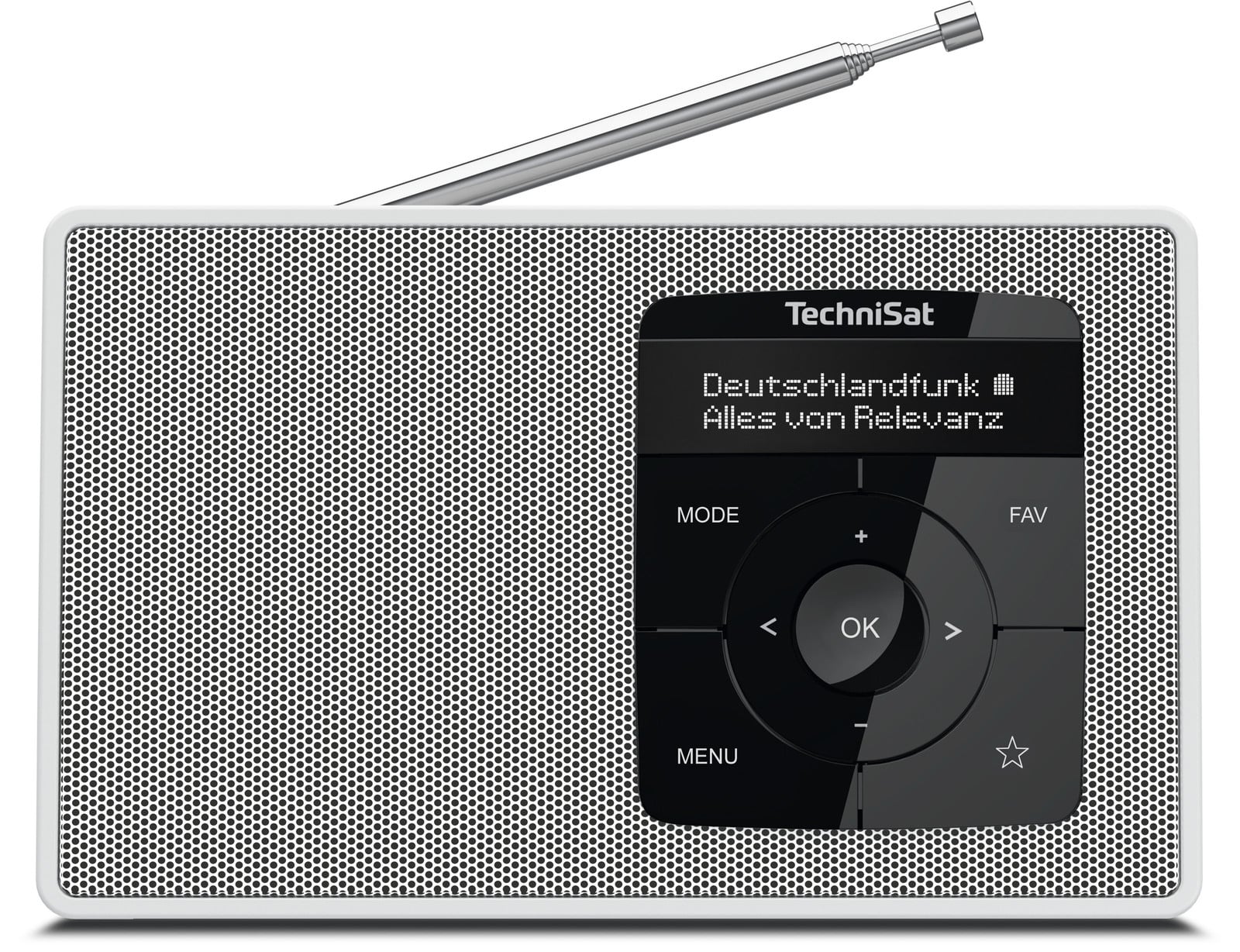 TechniSat Digitradio 2 DAB+ radio wit