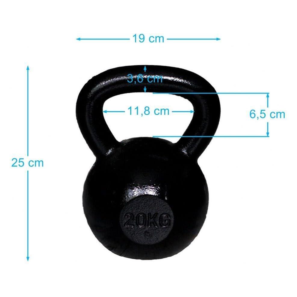 Spartan Publishing Eisen Kugelhantel - Kettlebell (4 - 48 kg), 1625 (1629)