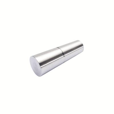 Gardinenstangen-Endstück LIEDECO "Endstück, Endknopf "Skandinavia" Concav" Gr. 1, silber (edelstahlfarben), B:3cm H:3cm L:5cm, Gardinenstangenendstücke, Gardinenstangen-Endstück, Endstück, Endknopf Concav, 1 Stück