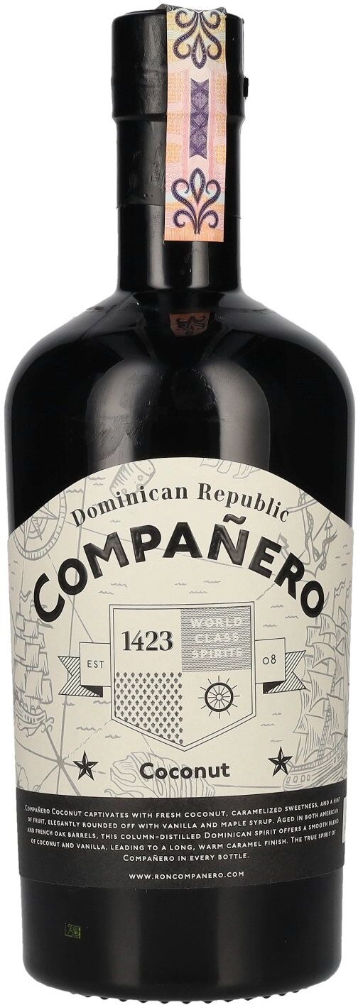 1423 World Class Spirits Compañero DOMINICAN REPUBLIC Coconut Rum Liqueur 40% Vol. 0,7l