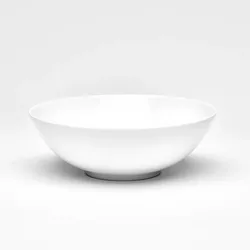 Van Well Salatschüssel-Set Royal, rund, 6-teilig, Ø 26 cm, Porzellan, Weiß